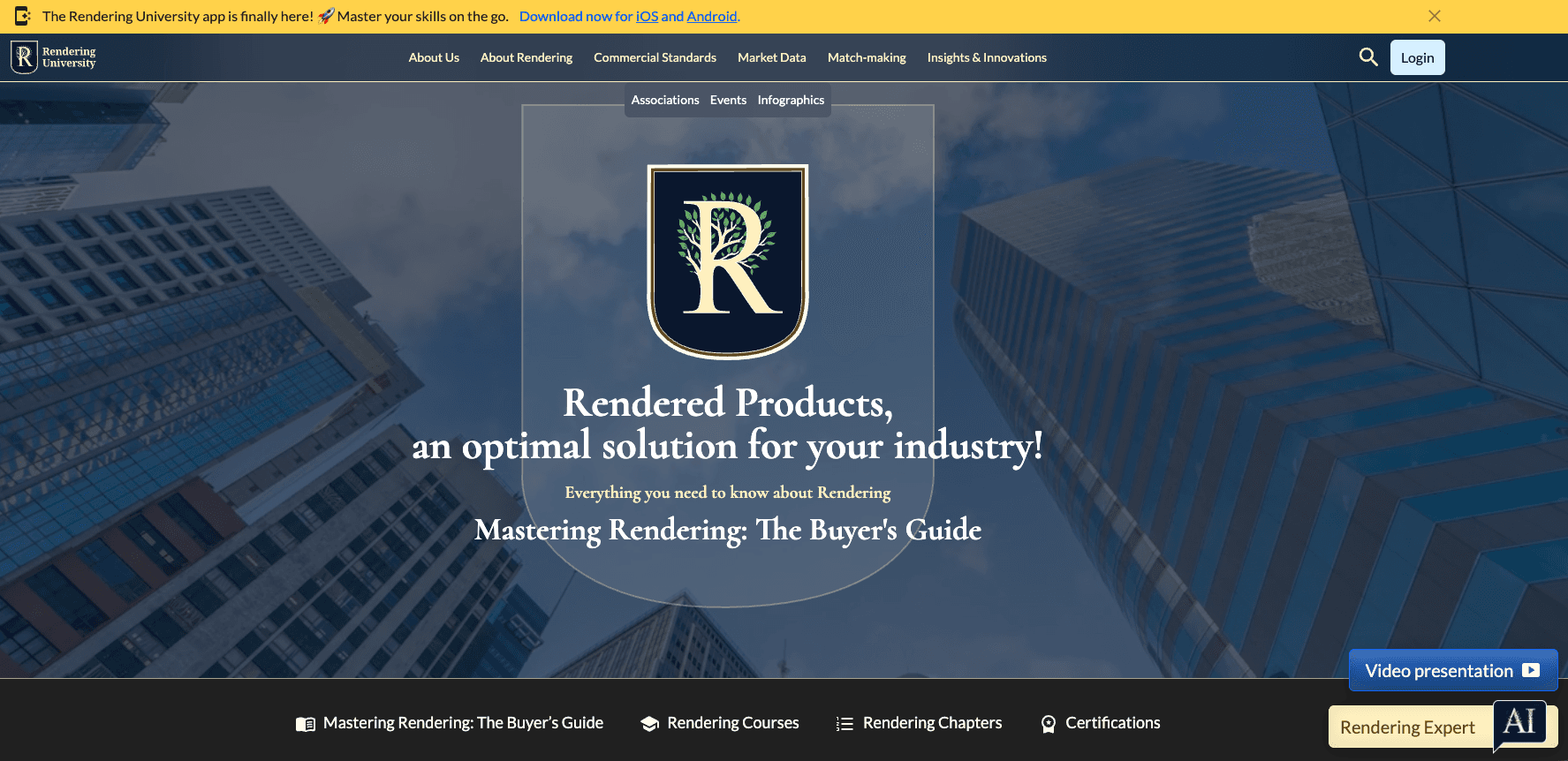 Rendering University - E-Learning